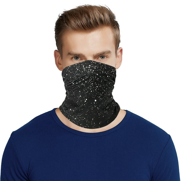 Thin Summer Unisex Neck Gaiter Tube Scarf Balaclava Motorcycle Cycling Bandana